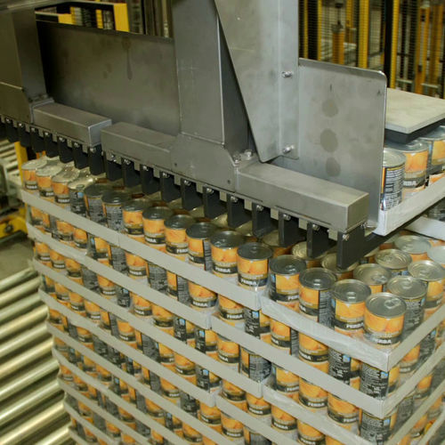Palettiseur pour boîtes de conserve - Sinterpack - robotisé / de manutention / pour l'industrie agroalimentaire