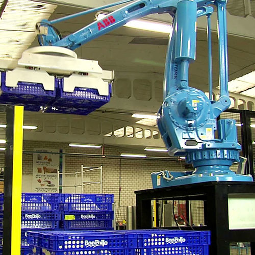 Palettiseur pour casiers plastiques - E2 - Sinterpack - robotisé / de manutention / pour carton