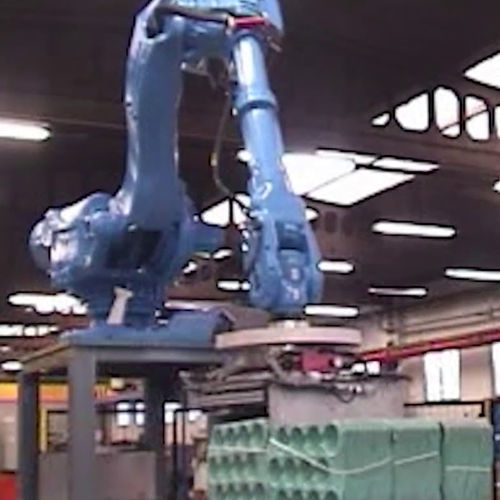 Palettiseur de papier - Sinterpack - robotisé / automatique / pour l'industrie de l'emballage