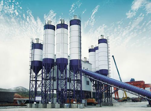Centrale à béton stationnaire - HZS180 - Henan YCZG Machinery Manufacture Co.Ltd - compacte