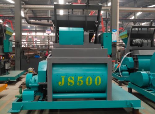 Bétonnière fixe - JS500 - Henan YCZG Machinery Manufacture Co.Ltd
