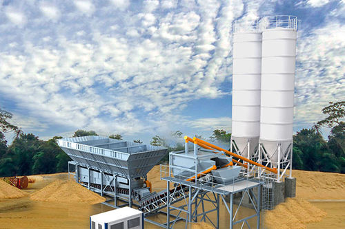 Centrale à béton mobile - YHZS90 - Henan YCZG Machinery Manufacture Co.Ltd - automatique / horizontale / 2 axes