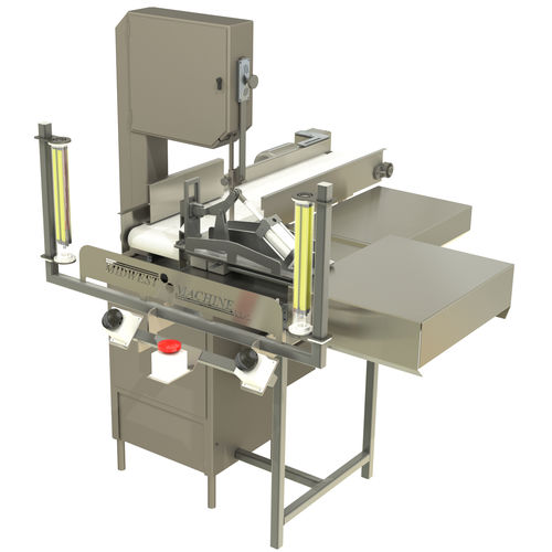 Scie à os industrielle - Midwest Machine LLC - en acier inoxydable / avec table coulissante