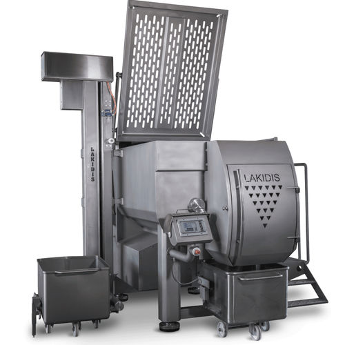 Mélangeur à viande en acier inoxydable - LMV1500L - Lakidis - à vide