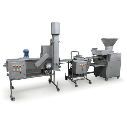 Enrobeuse-paneuse automatique - Lakidis - de viande