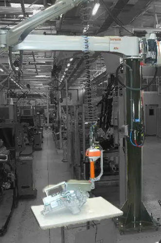 Bras manipulateur électrique - Yaplex Ltd - servocommandé / avec système de serrage / pour composants mécaniques