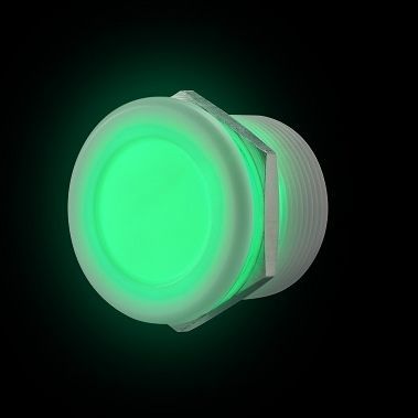 Bouton poussoir piézo - BPSI2 - Barantech - IP69K / lumineux / en plastique