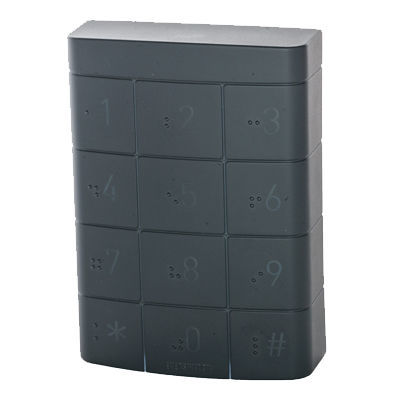 Clavier numérique 12 touches - AT2PW - EVERSWITCH - encastrable / piézo / en aluminium
