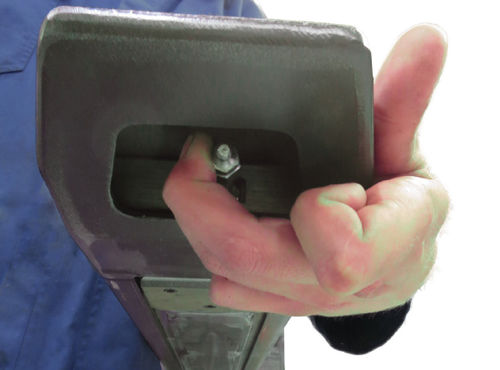 Fourche réglable - G&R series - Griptech GmbH - télescopique / pour chariot élévateur / de transport
