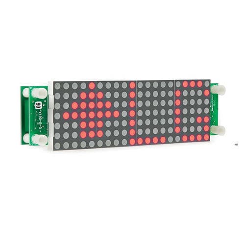 Afficheur à matrice de points - ULS54H - Dewhurst - à 3 chiffres / 17 segments / électronique