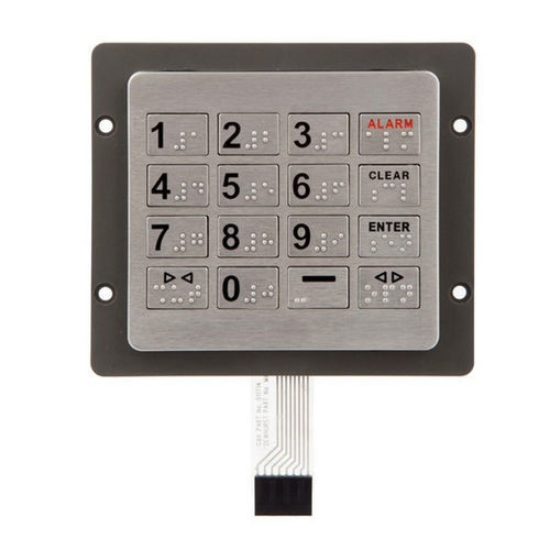 Clavier numérique 16 touches - MA11  - Dewhurst - encastrable / IP66