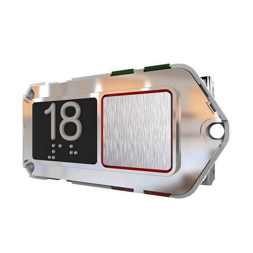 Bouton poussoir optique - US90  - Dewhurst - en braille