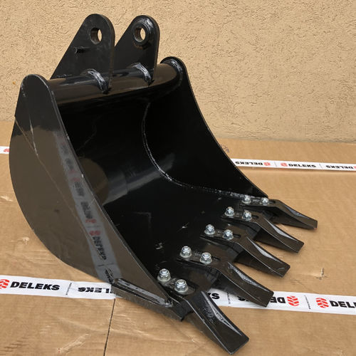 Godet à dents standard - BHB500 - DELEKS - pour pelle hydraulique / à 5 dents