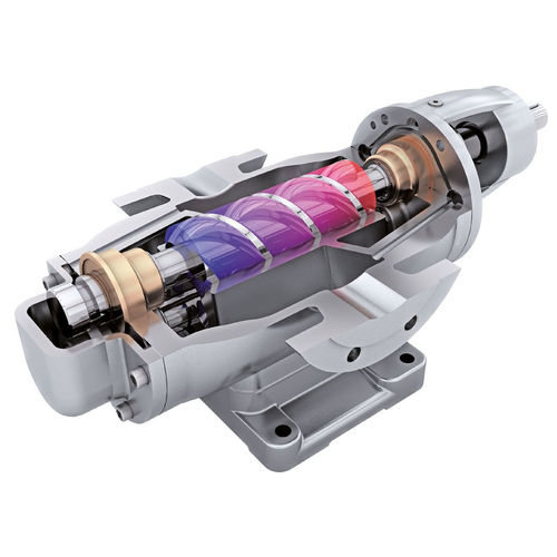 Pompe à 2 vis - L2N - Leistritz Pumpen GmbH - pour liquide de refroidissement / pour pétrole / à huile