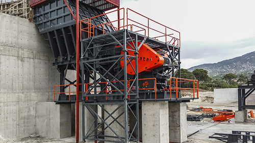 Concasseur à mâchoire - BCK series - Boratas Machinery - stationnaire / primaire / haute capacité