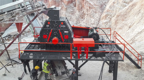 Concasseur à percussion - TDK series - Boratas Machinery - stationnaire / fin / haute capacité
