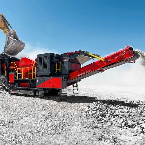 Concasseur à mâchoire - BPJ106 - Boratas Machinery - mobile / à moteur diesel / compact