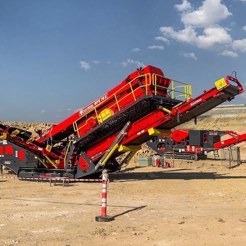 Crible à criblage sec - BPE103 - Boratas Machinery - de process / pour chantier de construction / pour mine