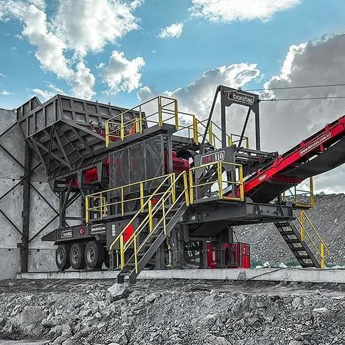 Unité de concassage à mâchoire - BLJ110 - Boratas Machinery - mobile / primaire / haute capacité