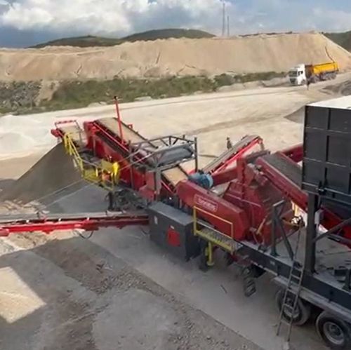 Concasseur à percussion - BLT130-E2 - Boratas Machinery - semi-mobile / pour production de sable / haute capacité
