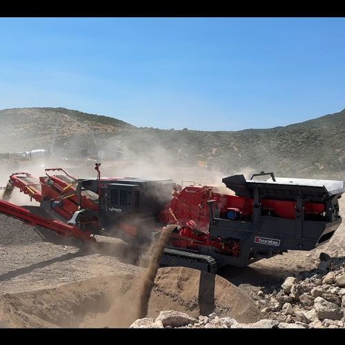 Concasseur à percussion - BPK100-S - Boratas Machinery - mobile / pour matériau de construction / électrique