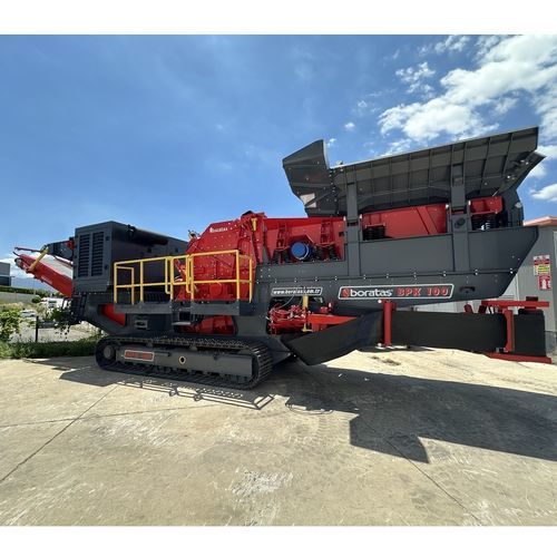 Concasseur à percussion - BPK100 - Boratas Machinery - mobile / à moteur diesel / sur chenilles