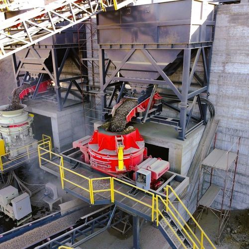 Concasseur vertical à percussion - VSI900 - Boratas Machinery - stationnaire / pour production de sable / haute capacité