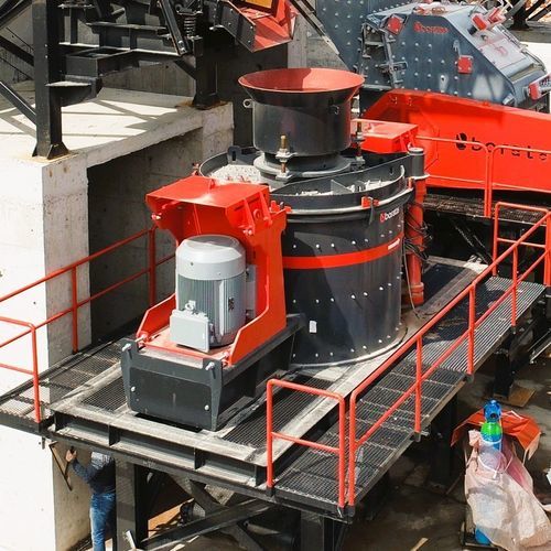 Concasseur vertical à percussion - VSI1200 - Boratas Machinery - stationnaire / haute capacité / pour pierres