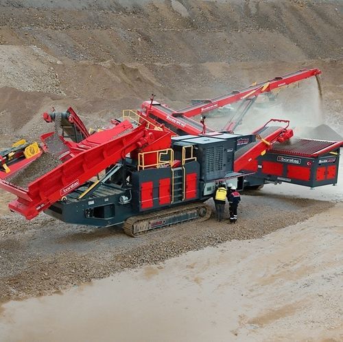 Concasseur à cône - BPC200 - Boratas Machinery - mobile / sur chenilles / pour le tertiaire
