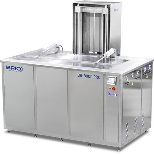 Nettoyeur à ultrasons avec minuterie - BR-8000 PRO - BRIO Ultrasonics - pour usage intensif / pour l'automobile / pour nettoyage de pièces