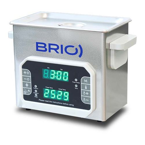 Fontaine de nettoyage à ultrasons - BR-3 Lab Plus - BRIO Ultrasonics - de pièces / manuelle