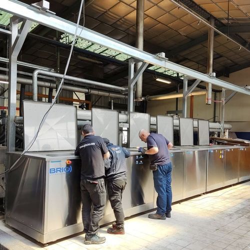 Machine de nettoyage à ultrasons - BR- 450 MS - BRIO Ultrasonics - par immersion / de pièces / pour l'automobile