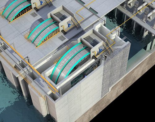 Dégrilleur à tambour - Geiger® - Aqseptence Group - pour le traitement des eaux usées