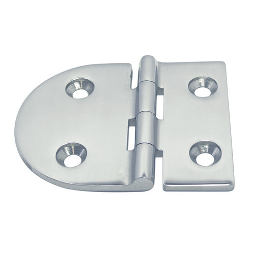 Charnière en acier inoxydable - 8918 - Marinetech Edelstahlhandel - à visser