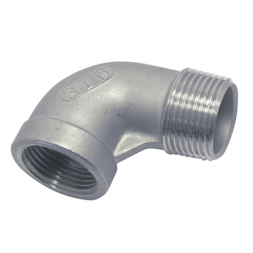Coude de tuyauterie en acier inoxydable - 8625 series - Marinetech Edelstahlhandel - 90°