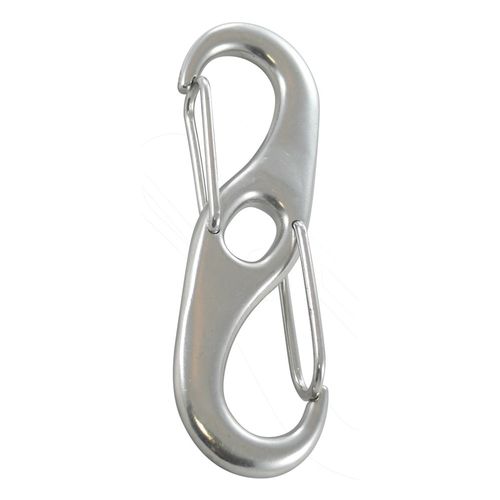 Mousqueton à verrouillage - 814844 series - Marinetech Edelstahlhandel - suspente / en inox / asymétrique