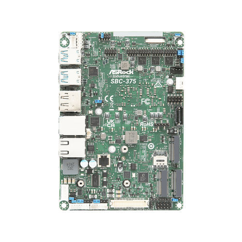 SBC 3.5" - SBC-375  - ASRock Industrial - Intel® Core™ Ultra / SATA3 / M.2 Key M