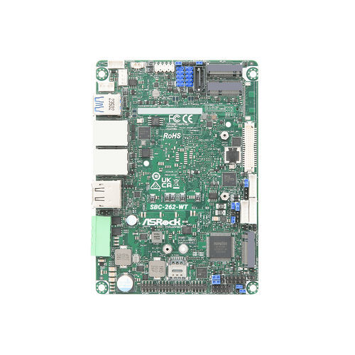 SBC 3.5" - SBC-262M-WT - ASRock Industrial - Intel® Apollo Lake / M.2 Key M / M.2 Key E