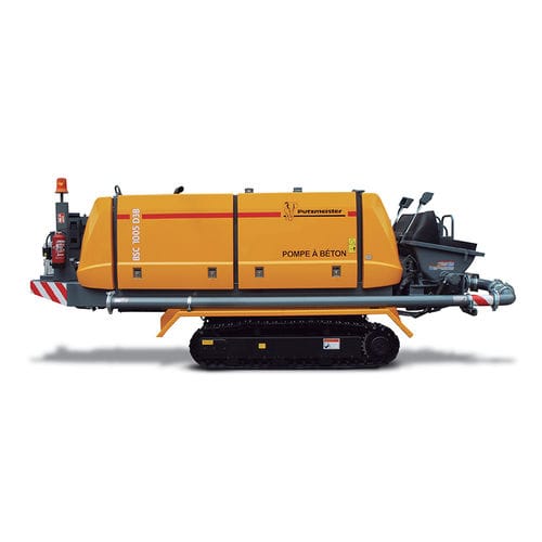 Pompe à béton sur chenilles - BSC 1005 D3B - Putzmeister - pour chantier / diesel