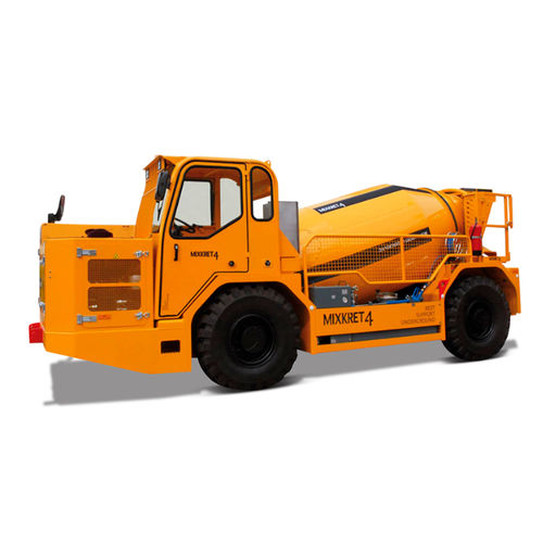 Camion malaxeur pour mine souterraine - MIXKRET 4 - Putzmeister - diesel
