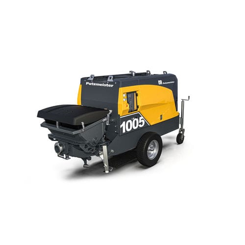 Pompe à béton stationnaire - BSA 1005 D5 - Putzmeister - pour chantier / diesel / électrique