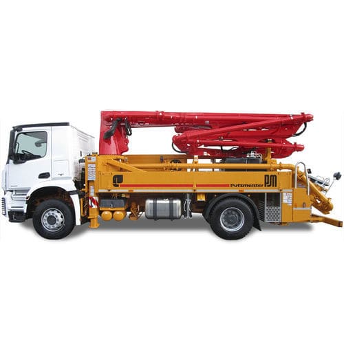 Pompe à béton automotrice hybride - M20-4 - Putzmeister - électrique