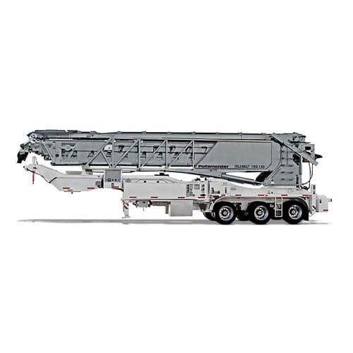 Convoyeur à bande - TBS 130 - Putzmeister - horizontal / de transport / pour chantier de construction