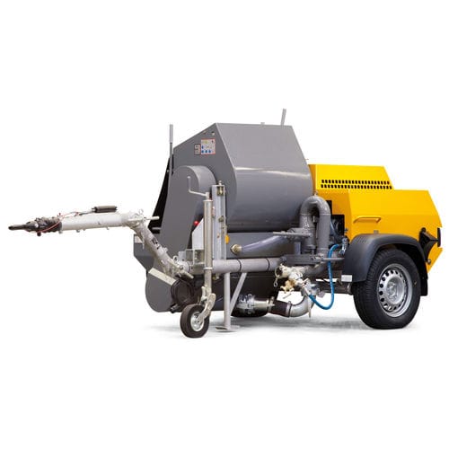 Transporteur malaxeur de mortier électrique - P 13 - Putzmeister