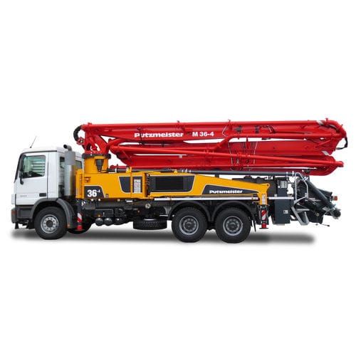 Pompe à béton automotrice pour chantier - M36-4 - Putzmeister