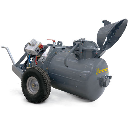 Transporteur de chapes sur semi-remorque -  M700 - Putzmeister