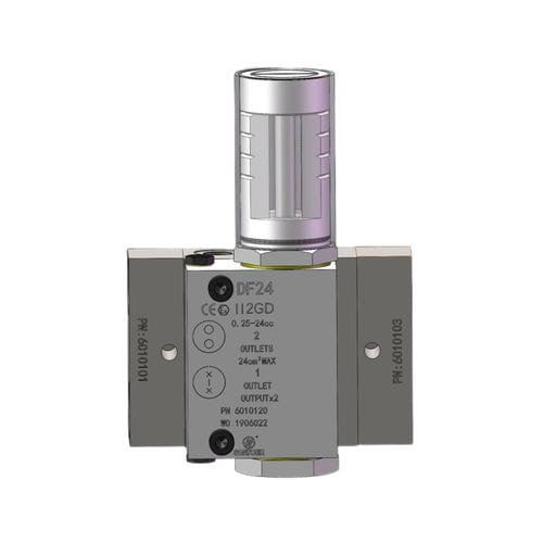 Distributeur deux lignes - DF24 - SOATO FLUID SYSTEM