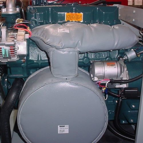 Couverture isolante amovible - FKB series - Firwin Corp. - d'échappement / pour moteur / en fil métallique