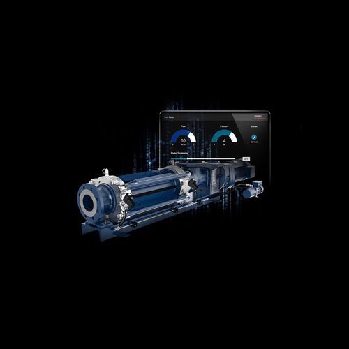 Pompe réglable - SCT AutoAdjust  - Seepex - à vis excentrée / pour produits chimiques / à moteur hydraulique