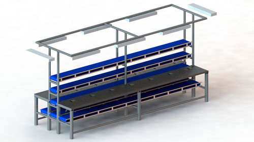 Table de travail en acier inoxydable - Balzo - pour l'industrie agroalimentaire